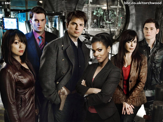 Torchwood Members with Martha Jones